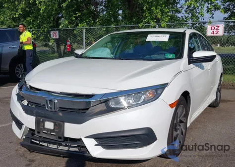 2016 Honda Civic Ex из США, поврежденный, VIN 2HGFC2F79GH575805